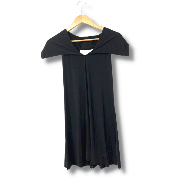 alt=”Vestido Saída de Praia Preto Referência 0005 Tamanho”