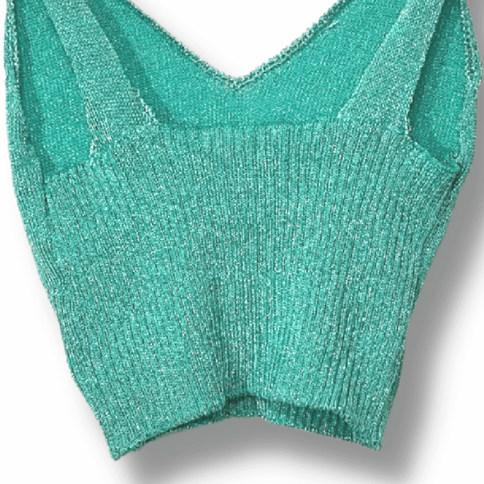 alt=”Blusa-Cropped-Mais-Um-Verde-Agua-Lisa-Lurex-Brilhosa-G-PRM0007det3”