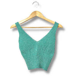 alt=”Blusa-Cropped-Mais-Um-Verde-Agua-Lisa-Lurex-Brilhosa-G-PRM0007f”