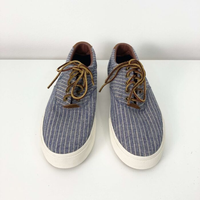 alt+"Sapatenis-Polo-Ralph-Lauren-Listrado-Azul-Caramelo-10D-RIB0001f"