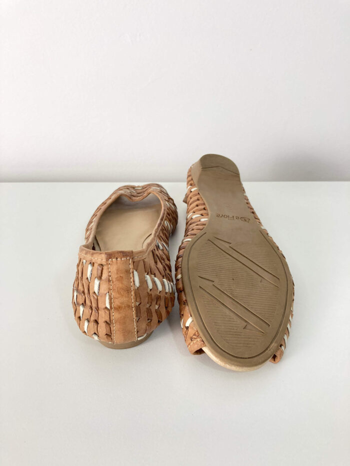 alt="Sapatilha-Peep-Toe-Sonho-dos-Pés-Bege-Trançada-37-AFL0059c"