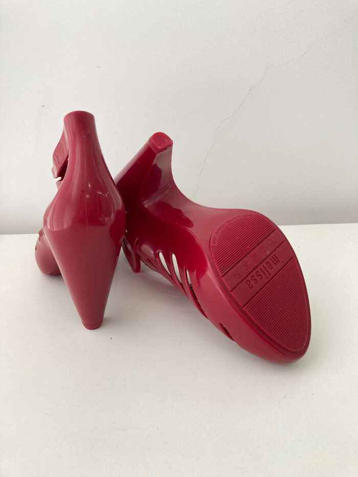 alt="Sapato-Melissa-Vermelho-Plástico-38-AFL0055c"