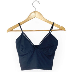 alt="Blusa-Cropped-One-Shape-Preta-Lisa-P-PRM0017f"
