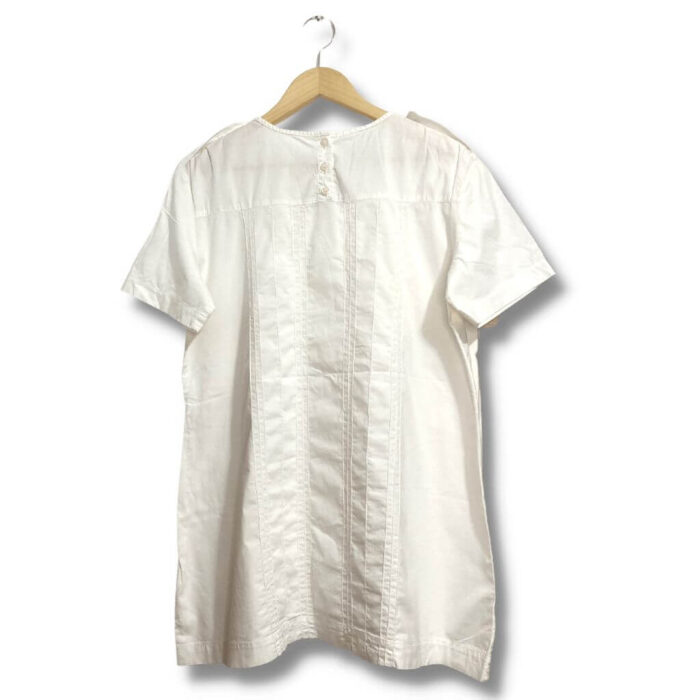 alt="Vestido-Donna-D-Branco-Liso-42-VFL0003c"