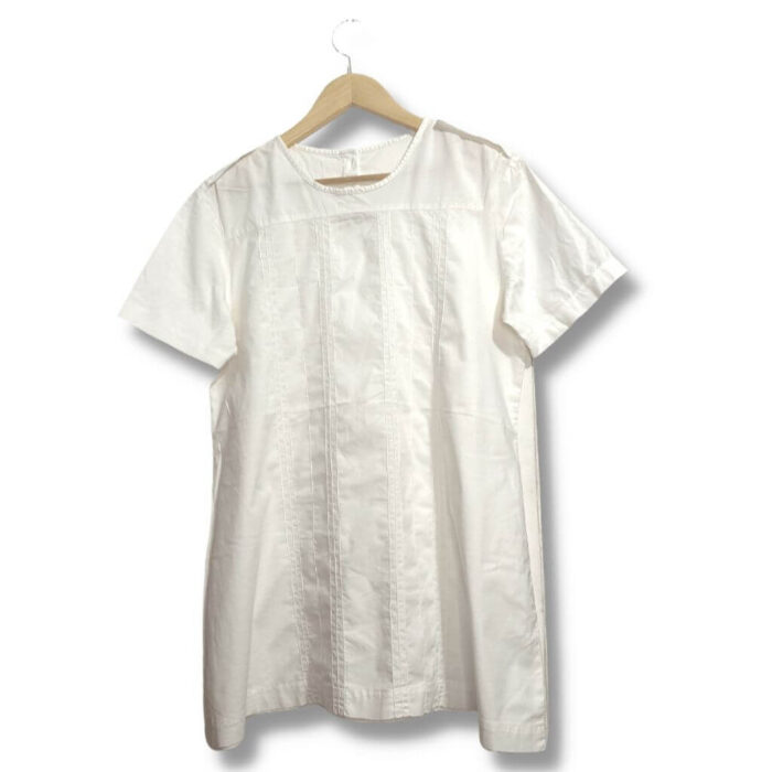 alt="Vestido-Donna-D-Branco-Liso-42-VFL0003f"
