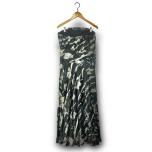 alt="Vestido-Longo-Tomara-que-Caia-Cladete-e-Deca-Preto-Estampa-Floral-com-Listras-Seda-42-MLM 0001c"