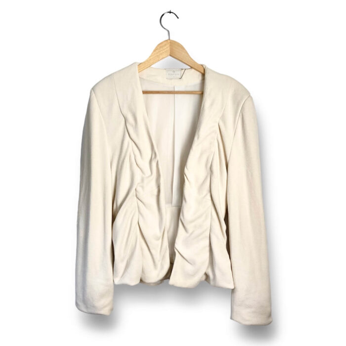 alt="Casaco-Bobstore-Creme-Liso-M-AFL0085f"