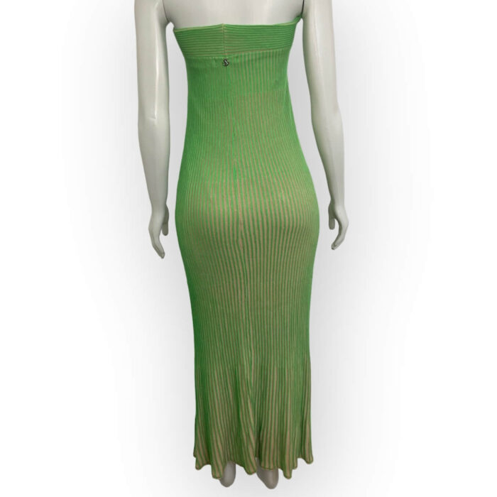 alt="Vestido-Animale-Tricot-Tomara-que-caia-Verde-Bege-G-ABM0002c"