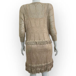 alt="Vestido-Le-Lis-Blanc-Tricot-Dourado- Franjas-G-ABM0006c"