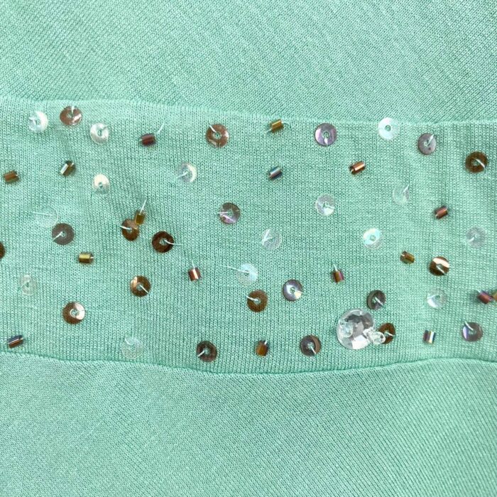 alt="Blusa-Maria-Filo-Verde-Miçangas-G-FMM0011det2"