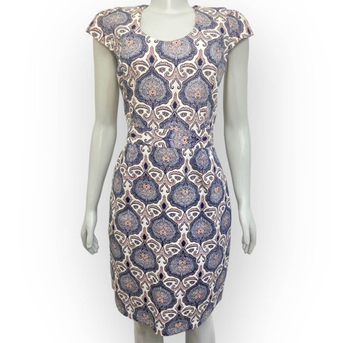 alt="Vestido-Madame-Ms-Branco-Azul-Rosa-Paisley-GG-FMM0035f"
