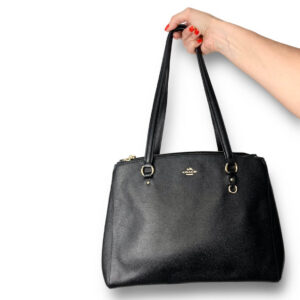 alt="Bolsa-Coach-Ferragens-Douradas-Preta-FMM0090f"